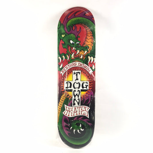 Dog Town Red Dog Design RDS Dragon Green/Black/Red 8.5" Skateboard Deck 2002