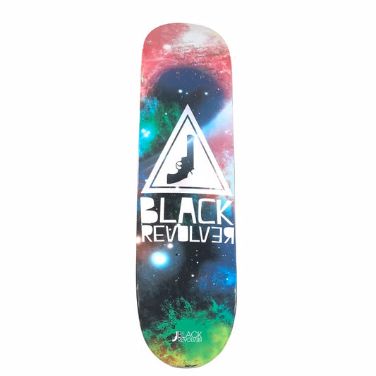 Black Revolver Team Gun Sign Black 8.0 Signed Skateboard Deck