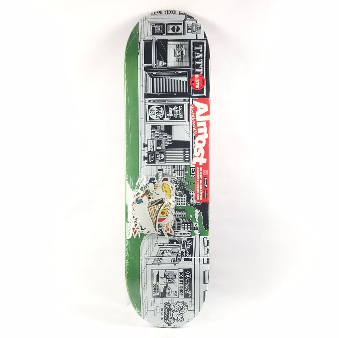 Almost Daewon Song Stick-O-Rama Green 8.375" Skateboard Deck