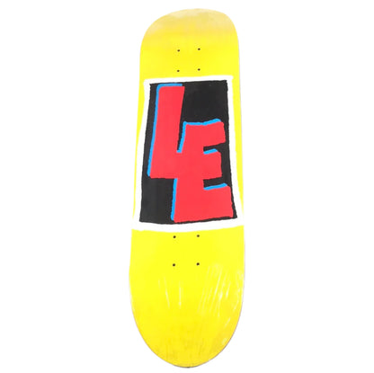 Life Extension Team LE Yellow 8.125" Skateboard Deck