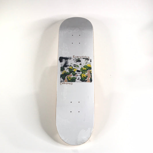 Everything Changes Collage White 8.0" Skateboard Deck