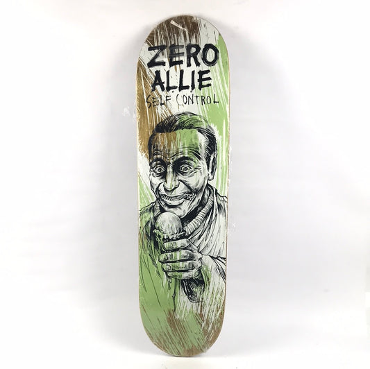 Zero Jon Allie Self Control Light Green/Woodgrain 8.475" Skateboard Deck