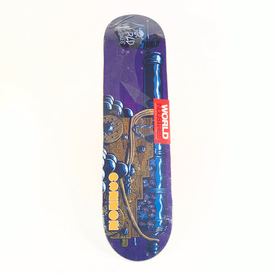 World Industries Andrew Cannon Pro Cannon Purple 7.75 Skateboard deck