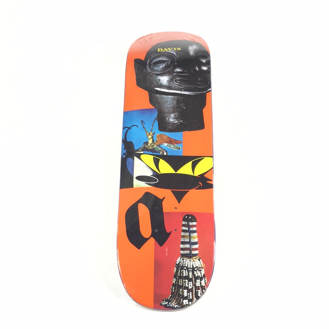 Quasi Al Davis Goat Orange 8.5 Skateboard deck