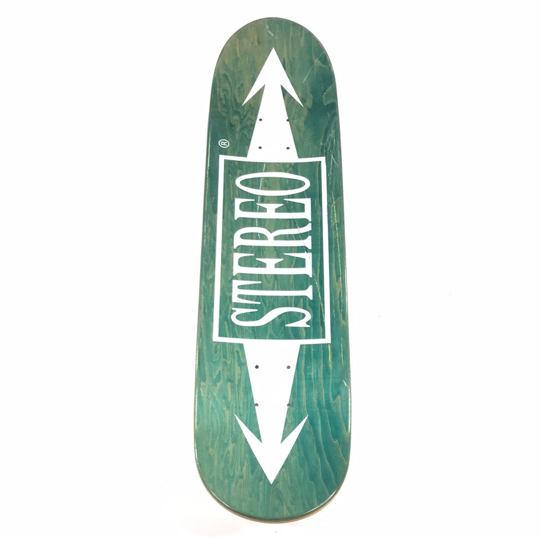Stereo Clint Peterson Sound Grey 7.75 Skateboard Deck