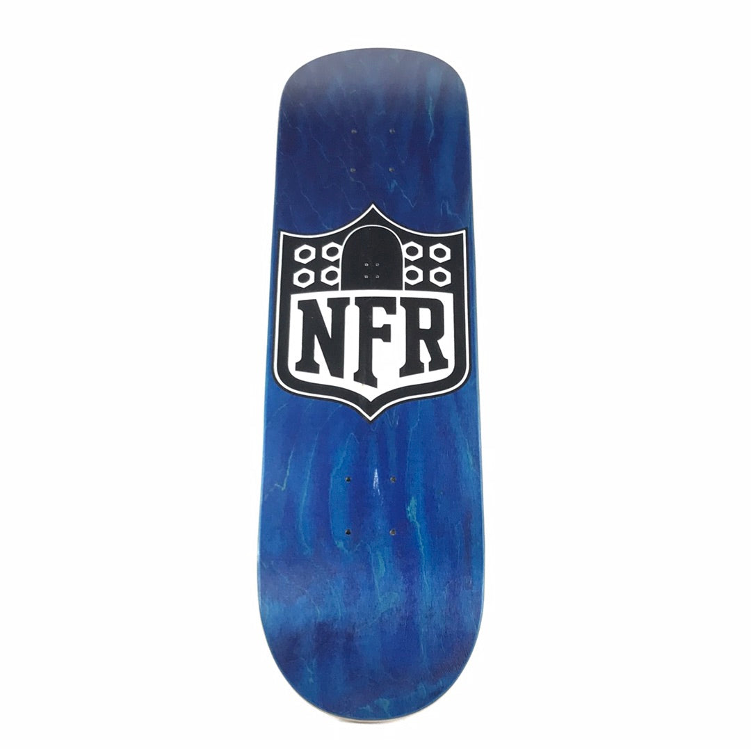 NFR Team Classic Logo Blue 8.3 Skateboard Deck
