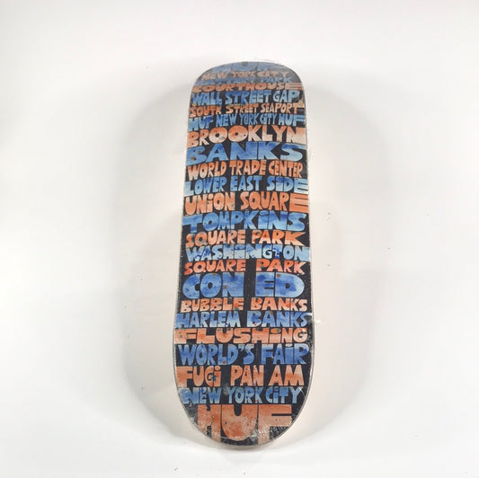 Huf Kevin Lyons New York Multi 8.25 Skateboard Deck