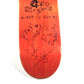 Minority Report Video Clyde Singleton Signed Hang Man Orange 8.0 Skateboard Deck