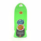 Santa Cruz Rob Roskopp Target 2 Green Fluorescent 10.0 Skateboard Deck