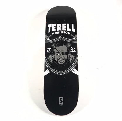 Selfish Terell Robinson MR T Black/White 8.1'' Skateboard Deck