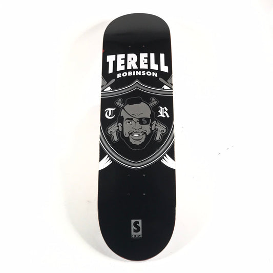 Selfish Terell Robinson MR T Black/White 8.1'' Skateboard Deck
