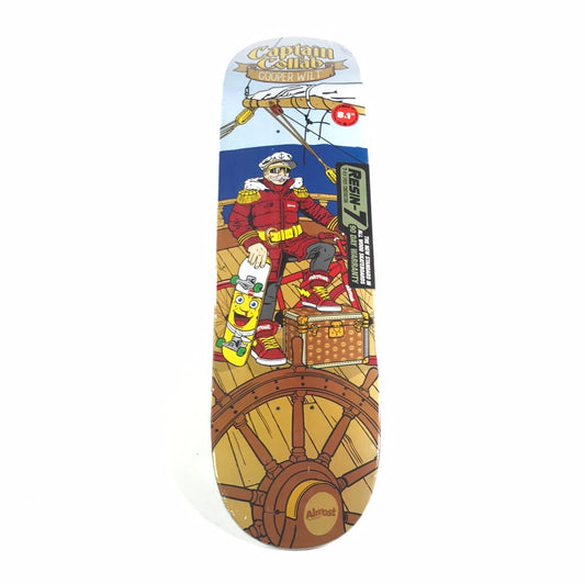 Almost Cooper Wilt Captain Collab Multi 8.1 Skateboard Deck