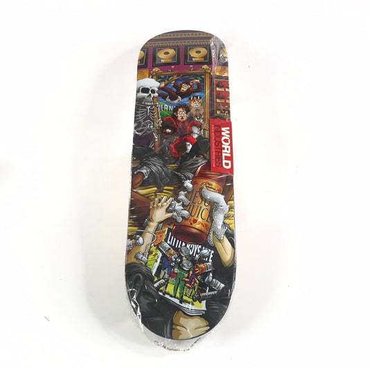 World Industires King of Pills Multi Color 8.25 Skateboard Deck