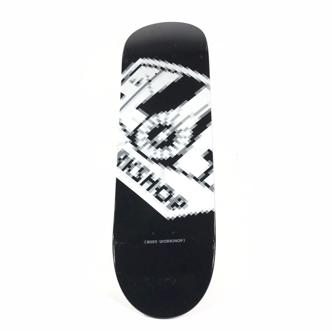 Alien Workshop Team Pixilated Black 8.3 Skateboard Deck