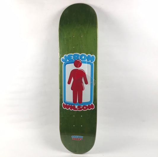 Girl Jeron Wilson Pretty Sweet Green 8.125" Skateboard Deck