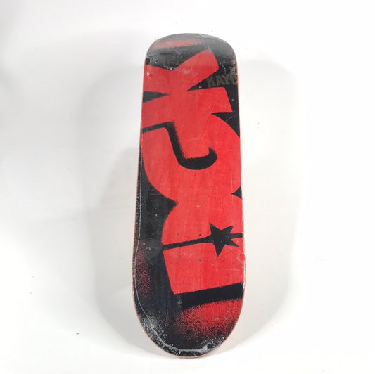 DGK Team Spray Paint Red 8.25 Skateboard deck