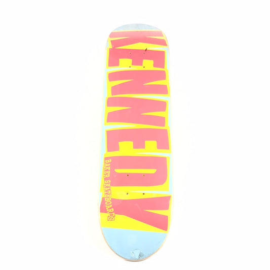 Baker Terry Kennedy Classic Box Lettering Multi 7.7.5 Skateboard deck