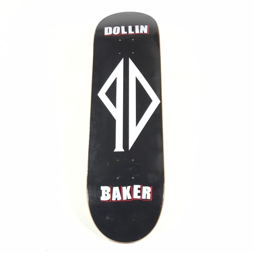 Baker Dustin Dollin Pissdrunx 'PD' Black/White 8.38" Skateboard Deck