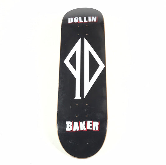 Baker Dustin Dollin Pissdrunx 'PD' Black/White 8.38" Skateboard Deck