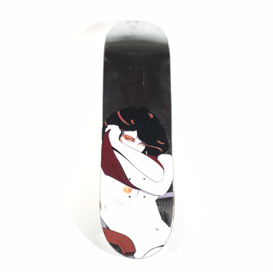 Huf Nagal Undressing Woman Silver 8.25 Skateboard Graphic