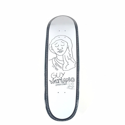 Girl Guy Mariano Sexie Beast Mark Gonzales Art White 9.25 Skateboard Deck