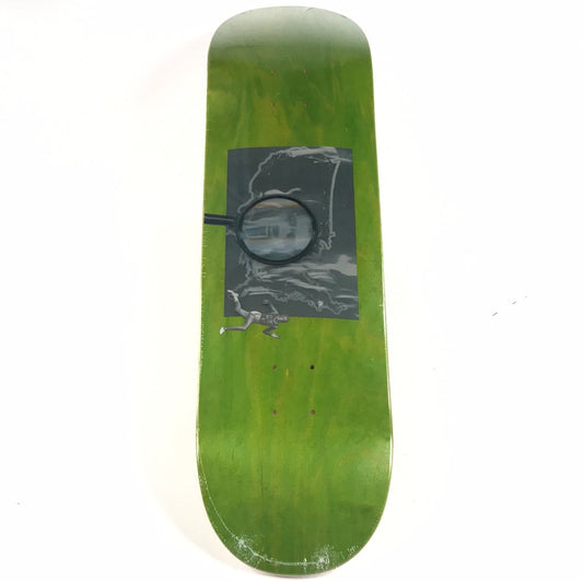 Fucking Awesome Country Burning Magnifying Glass Green 8.38" Skateboard Deck