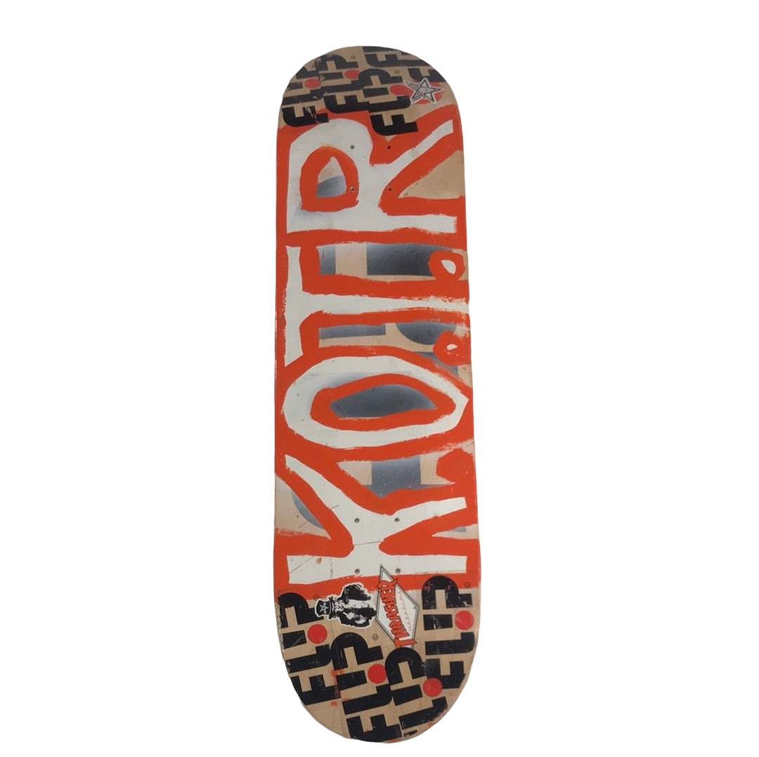 Flip Team King of the Road 2015 Last Place Trophy Assorted Colors 8.4 Skateboard Deck