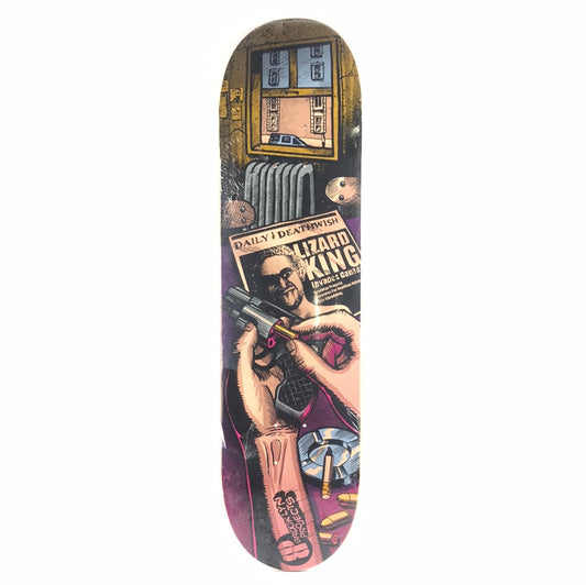 Deathwish x Brooklyn Projects Lizard King Loaded Gun Multi 8.0" Skateboard Deck