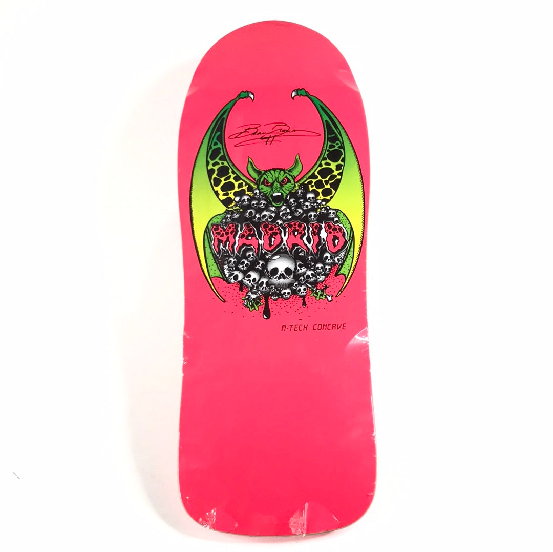 Madrid Beau Brown Bat M-Tech Pink 10" Skateboard Deck