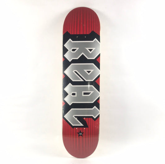 Real Team Red/Silver 7.81" Skateboard Deck