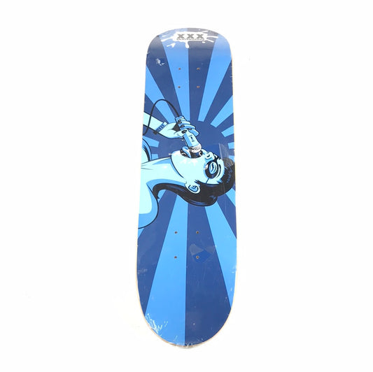 XXX Team Singer Blue 7.75'' Skateboard Deck