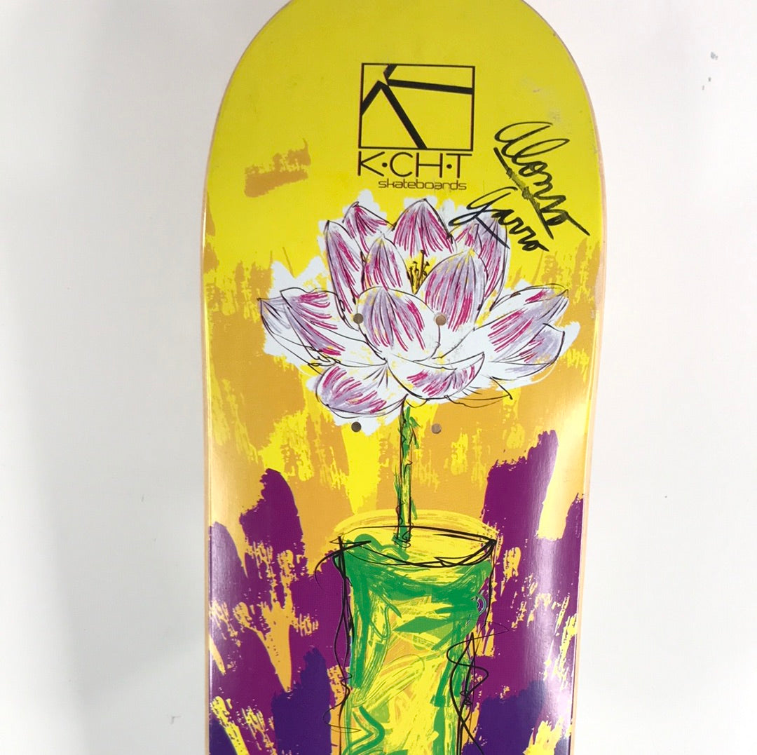 KCHT Alonso Garro Hand Flower Multi 8.0 Skateboard Deck