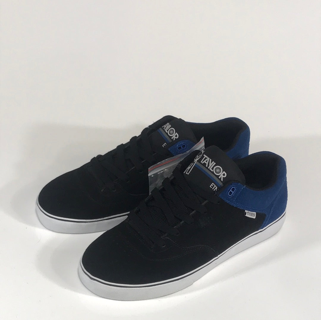Etnies Mikey Taylor Signature Skate Shoes Black/Blue/White Sz 11.5
