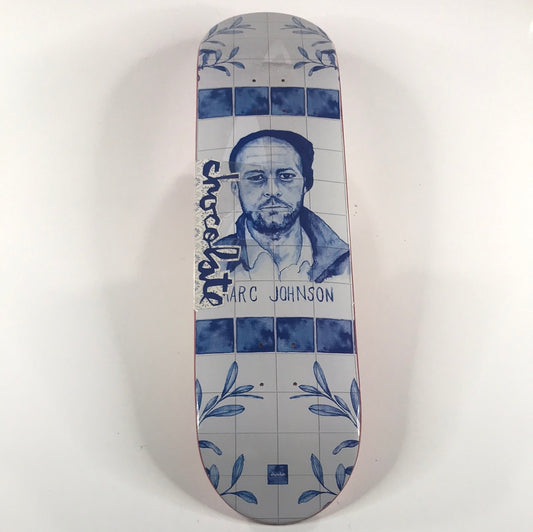 Chocolate Marc Johnson Travelera White 8.125 Skateboard Deck