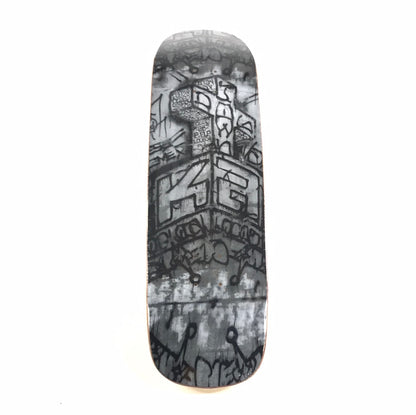Dogtown Team Graffiti Grey 8.375" Skateboard Deck