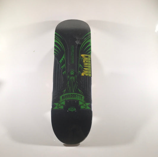 Creature Darren Navarrette Batwing Black/Green 8.6 Skateboard Deck