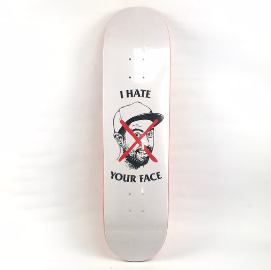 Skate Mental Eric koston Hate Face White 8.0'' Skateboard Deck