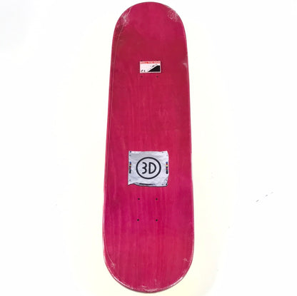 3D Brian Anderson Cat Yellow 8.0'' Skateboard Deck