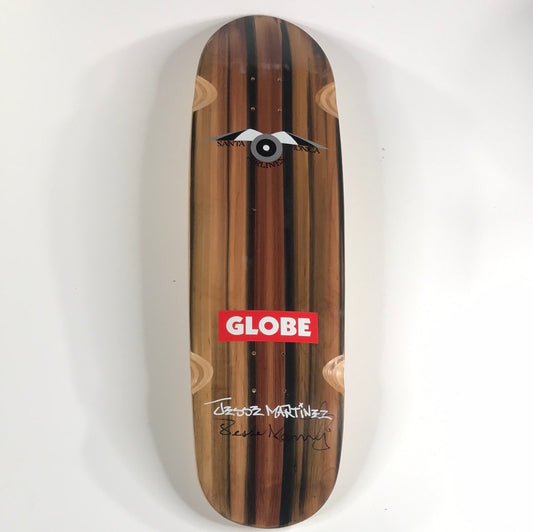 Santa Monica Airlines Jesse Martinez Signed Wood Grain Skateboard Deck
