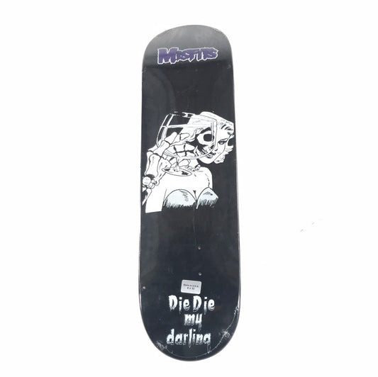 Misfits Team Die My Darling Black/White 8'' Skateboard Deck