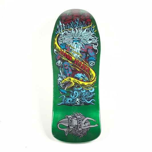 Santa Cruz Jason Jessee Poseidon Emerald Green 10.2'' Skateboard Deck 2017 Reissue