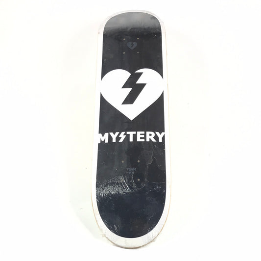 Mystery Team Classic Black 8.25 Skateboard Deck