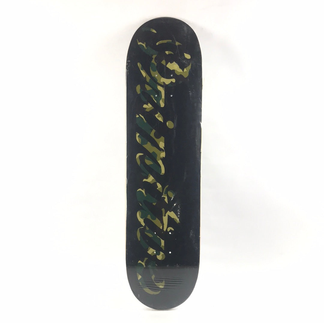 Primitive Camo Classic Logo Black 8..12'' Skateboard Deck