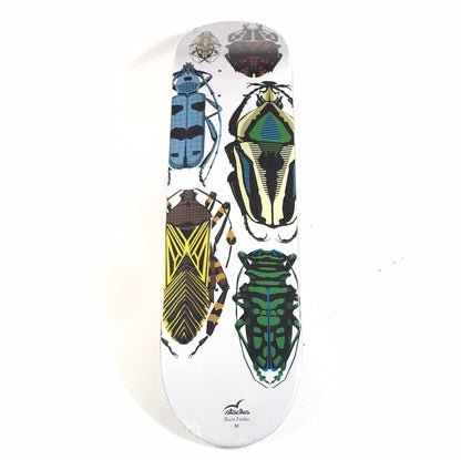 Stacks Reese Forbes Beetles White Size 8" Vintage NOS Deck