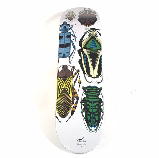 Stacks Reese Forbes Beetles White Size 8" Vintage NOS Deck