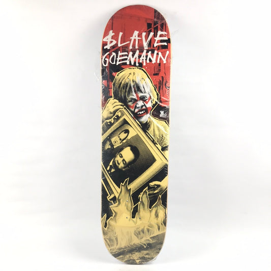 Slave Jon Goemann Primitive Man 8.4" Skateboard Deck 2012