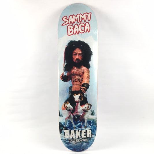 Baker Sammy Baca Claymation Blue 8.4" Skateboard Deck