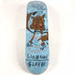 Slave Jon Goemann Drunk Owl Blue/Brown 8.18'' Skateboard Deck
