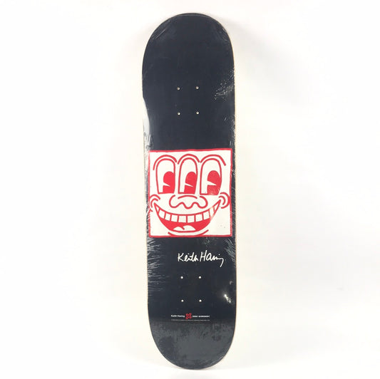 Alien Workshop Keith Haring 3 Eyes Black/White 8.25'' Skateboard Deck