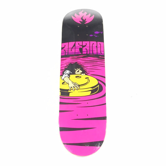 Black Label Adam Alfaro Happy Face Pink 7.875'' Skateboard Deck